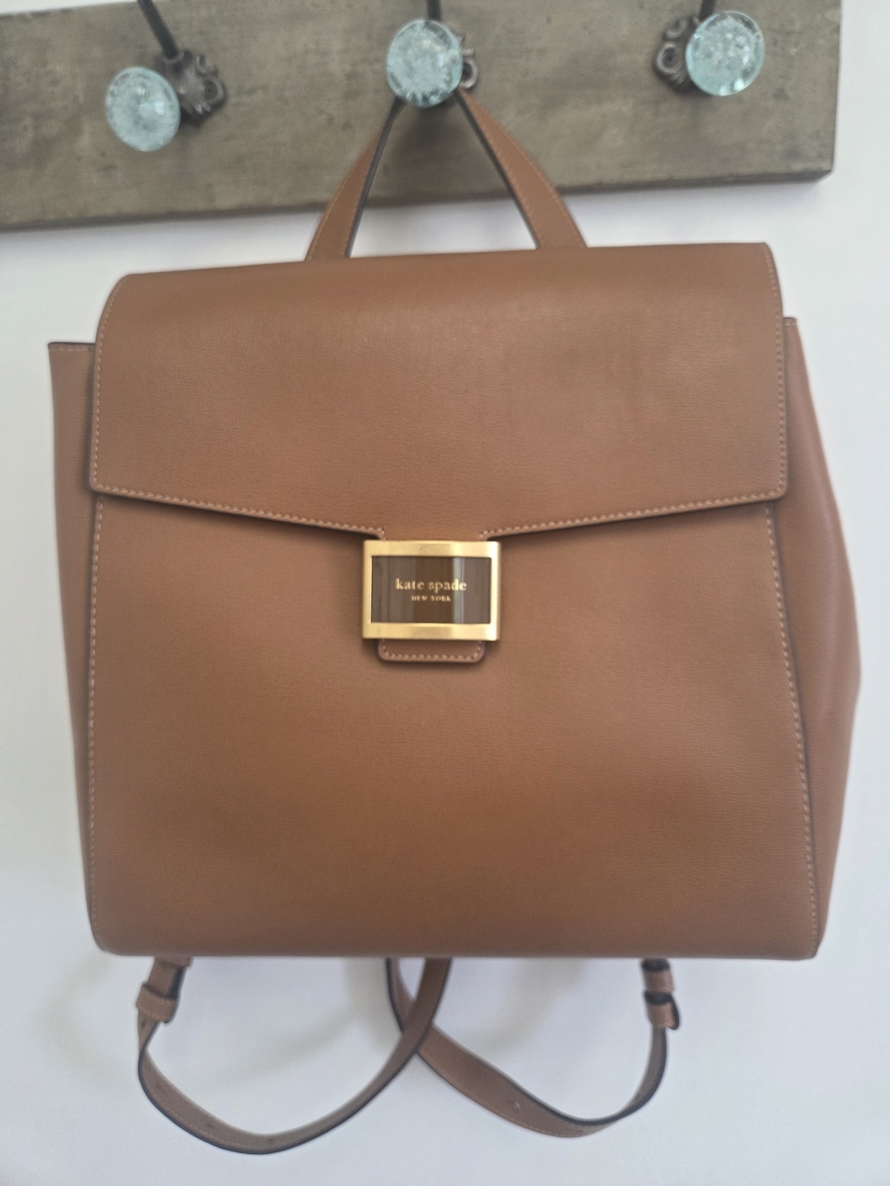 kate spade New York Brown Leather Backpack
